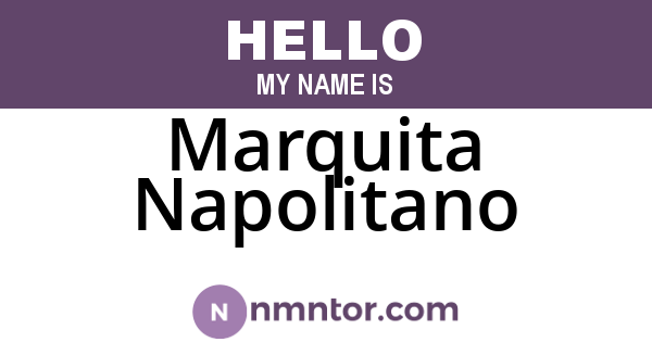 Marquita Napolitano