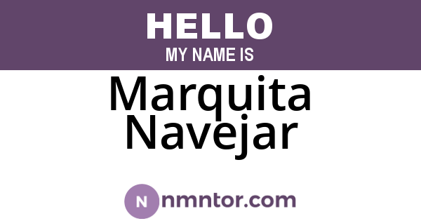 Marquita Navejar