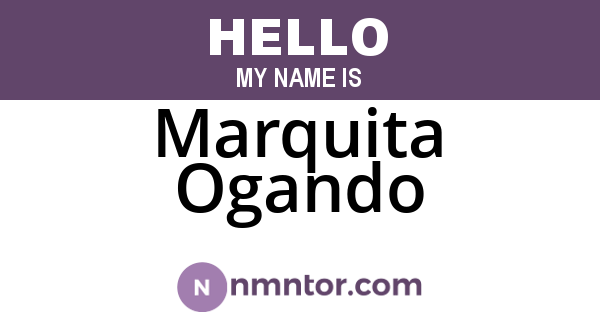 Marquita Ogando