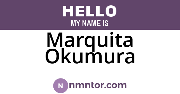 Marquita Okumura