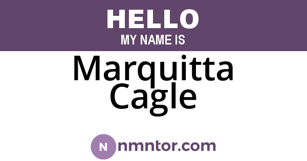 Marquitta Cagle