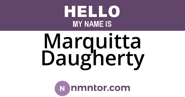 Marquitta Daugherty