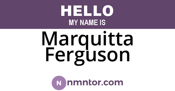 Marquitta Ferguson
