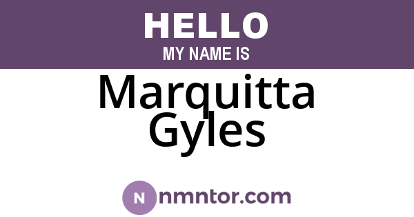 Marquitta Gyles