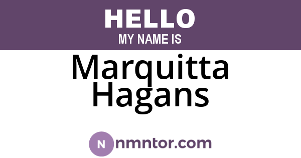 Marquitta Hagans