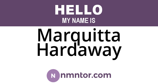 Marquitta Hardaway