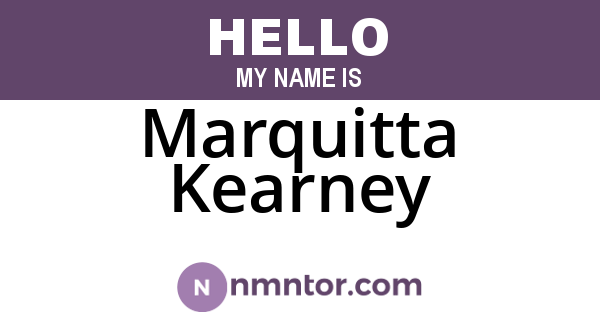 Marquitta Kearney