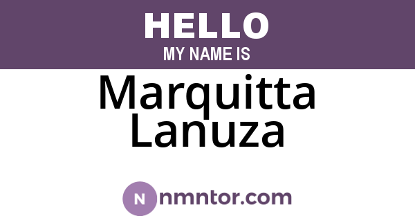 Marquitta Lanuza