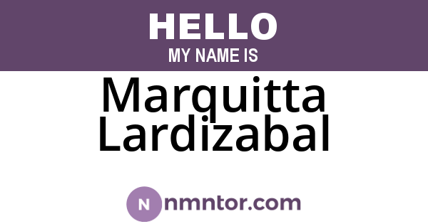 Marquitta Lardizabal