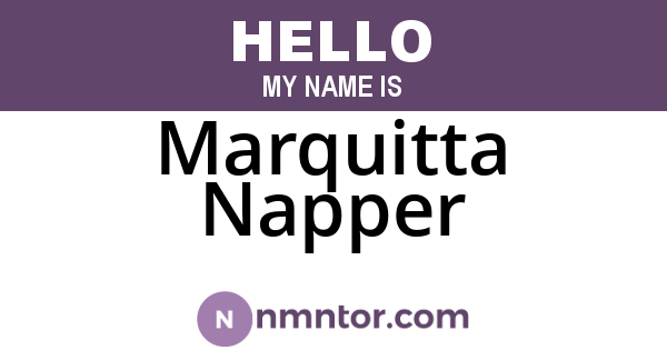 Marquitta Napper