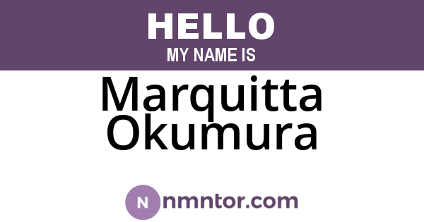 Marquitta Okumura