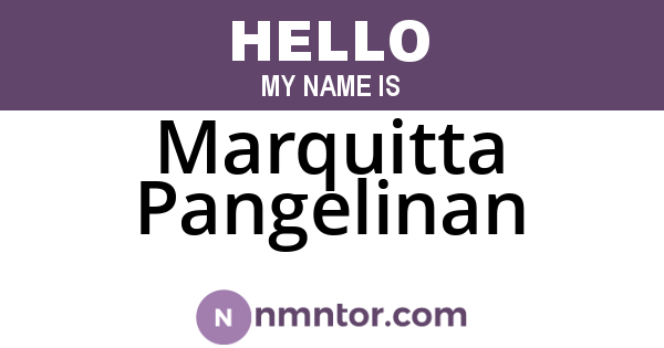 Marquitta Pangelinan
