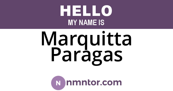 Marquitta Paragas