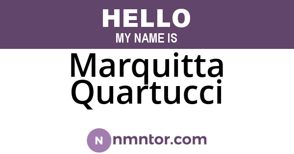 Marquitta Quartucci