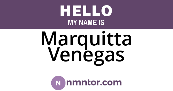 Marquitta Venegas