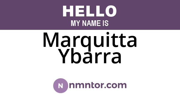 Marquitta Ybarra