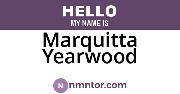 Marquitta Yearwood
