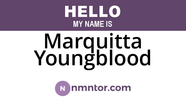 Marquitta Youngblood
