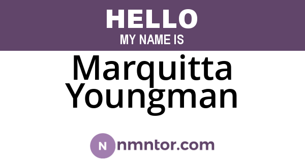 Marquitta Youngman
