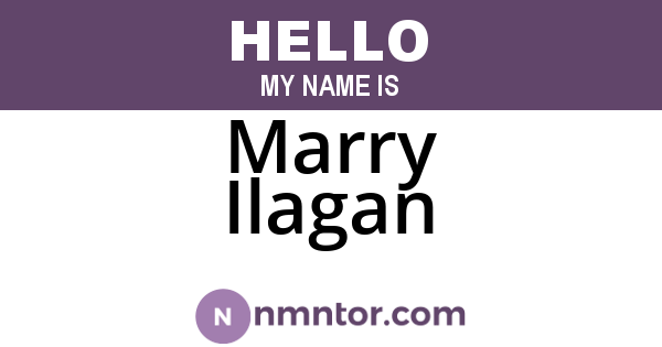 Marry Ilagan