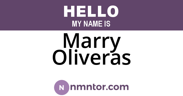 Marry Oliveras