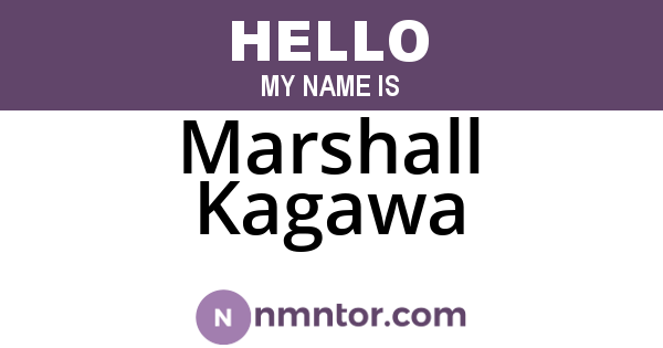 Marshall Kagawa