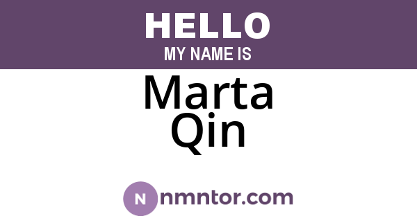 Marta Qin