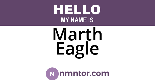 Marth Eagle