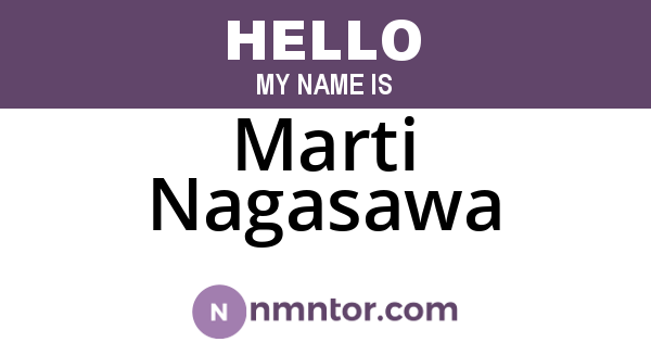 Marti Nagasawa