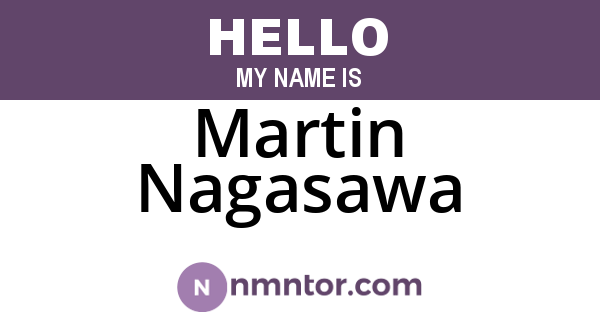 Martin Nagasawa