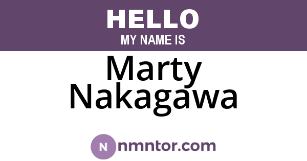 Marty Nakagawa