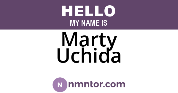 Marty Uchida