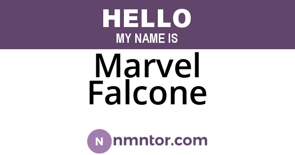 Marvel Falcone