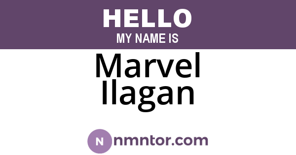 Marvel Ilagan