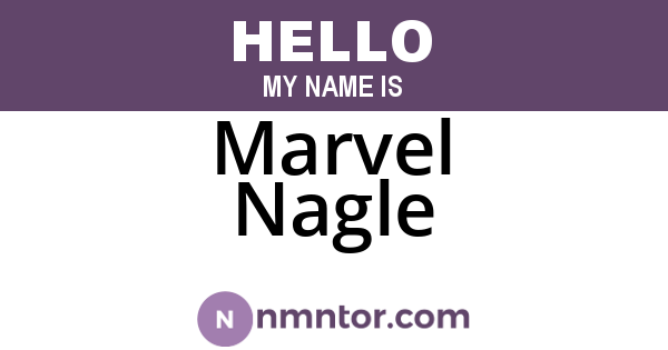 Marvel Nagle