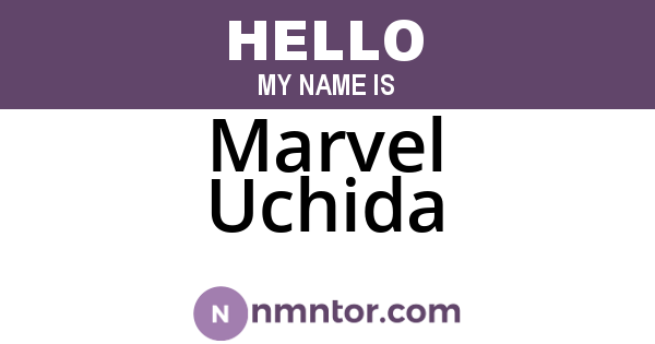 Marvel Uchida