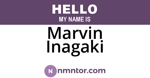 Marvin Inagaki