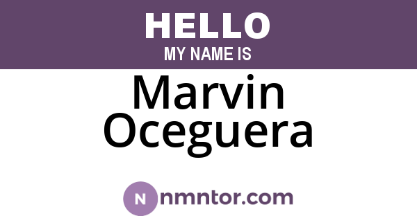 Marvin Oceguera