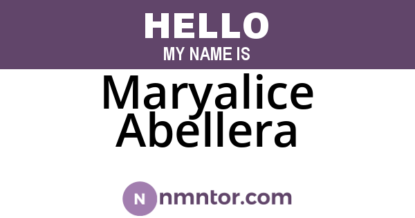 Maryalice Abellera
