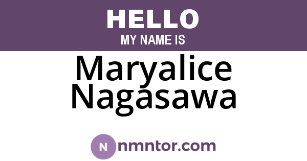Maryalice Nagasawa