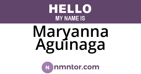 Maryanna Aguinaga