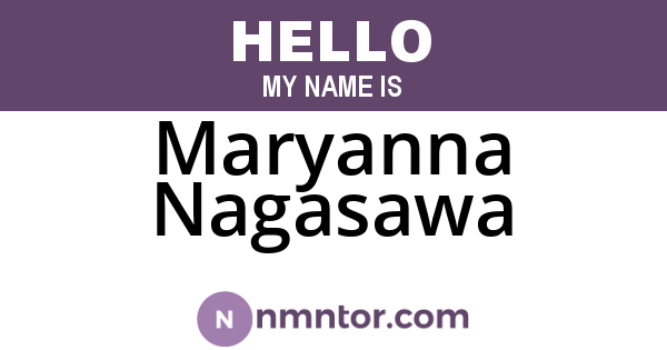 Maryanna Nagasawa
