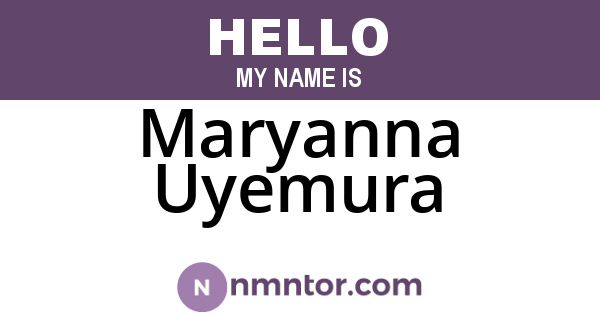 Maryanna Uyemura