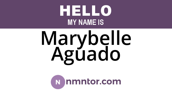 Marybelle Aguado