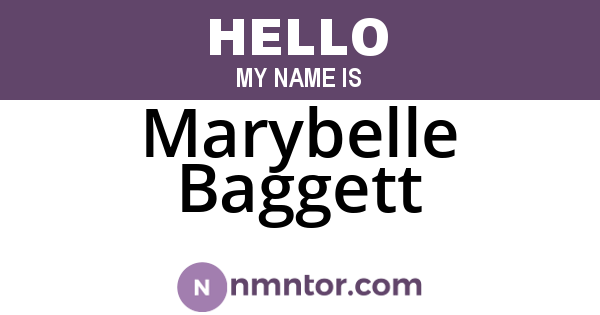 Marybelle Baggett
