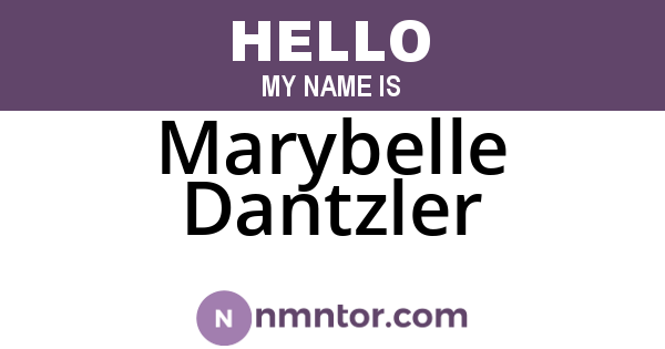 Marybelle Dantzler