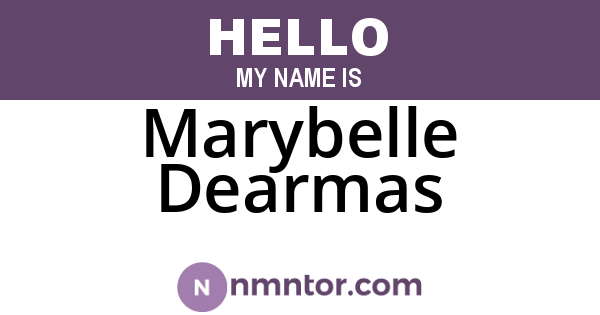 Marybelle Dearmas