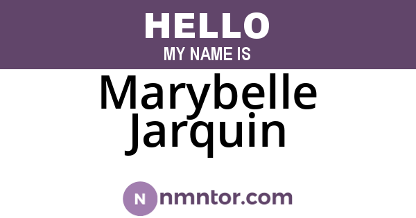 Marybelle Jarquin