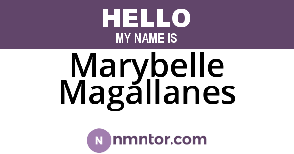 Marybelle Magallanes