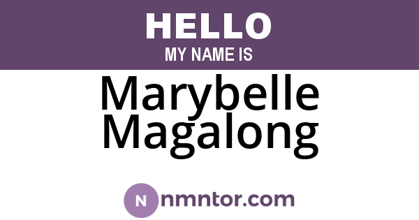Marybelle Magalong